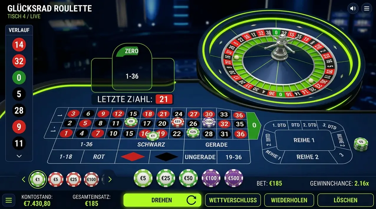 Tischspiele & Poker · Winstler